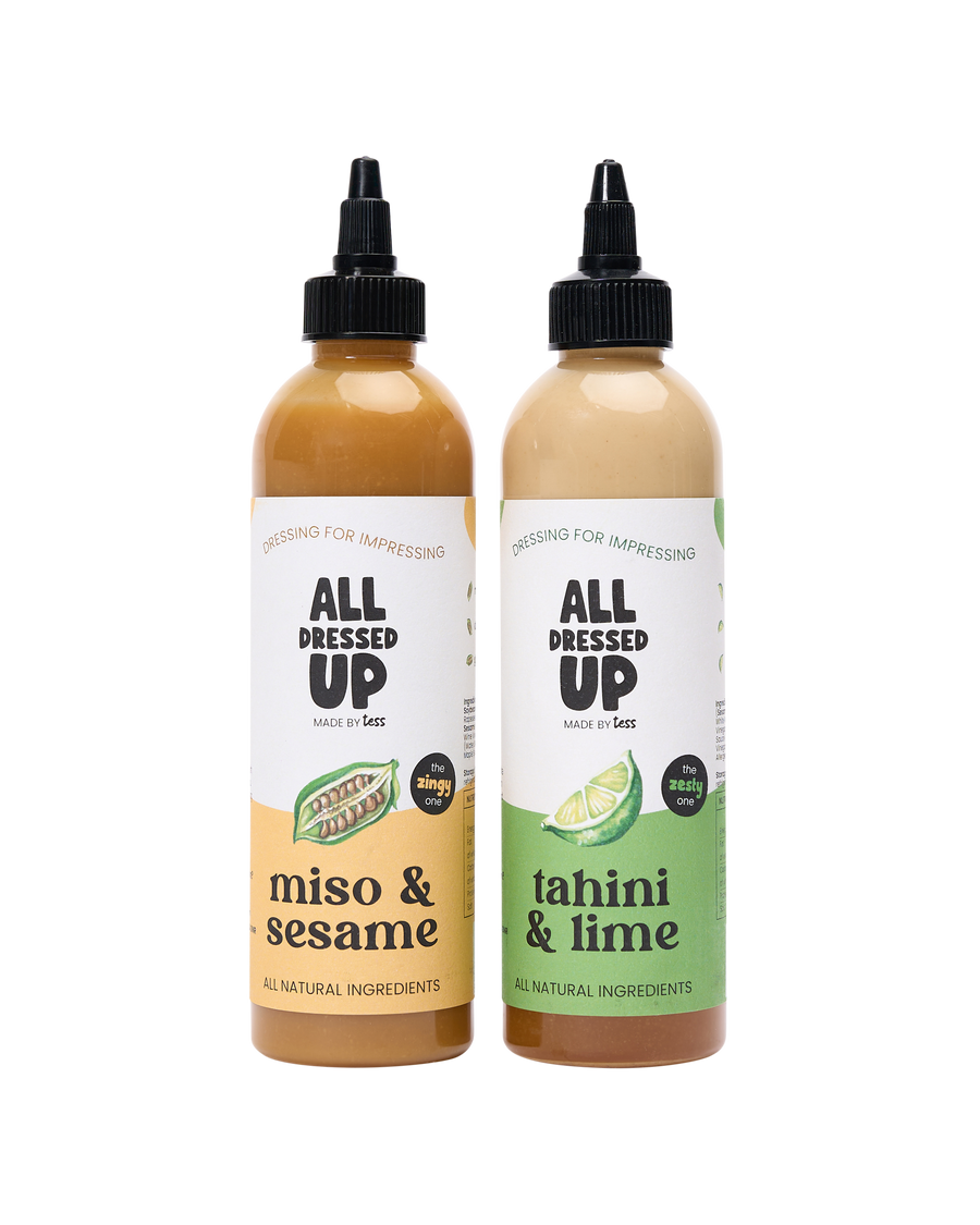 Salad Dressing Bundle: Tahini-Lime & Miso-Sesame