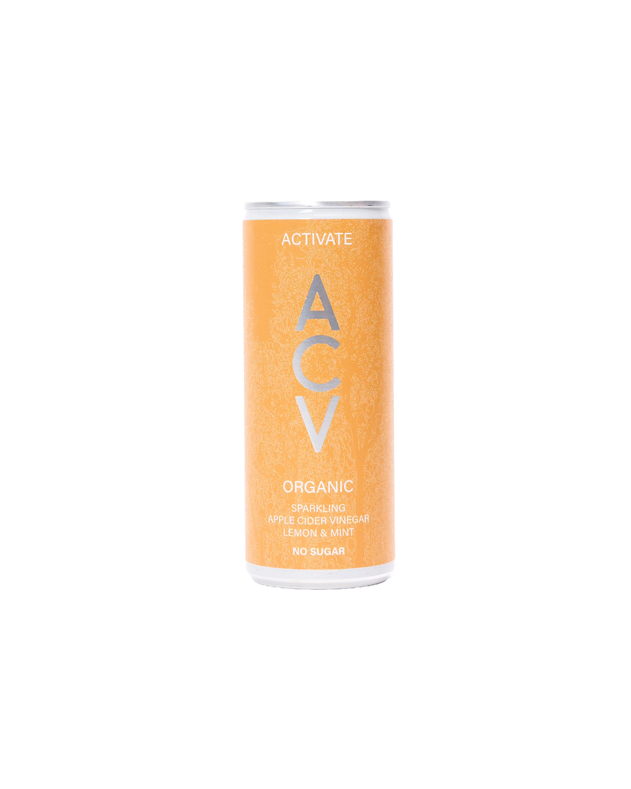 Activate: Lemon-Mint & Apple Cider Vinegar Soda