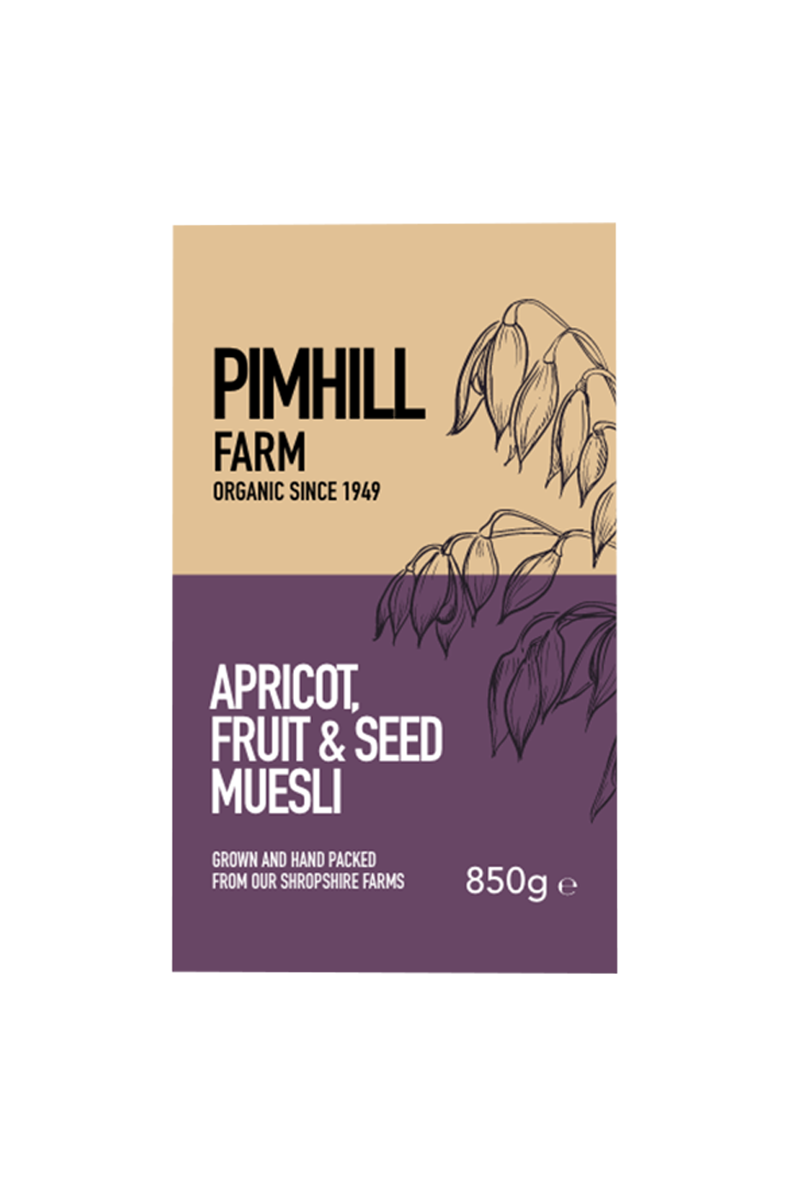 Organic Apricot, Fruit and Seed Muesli