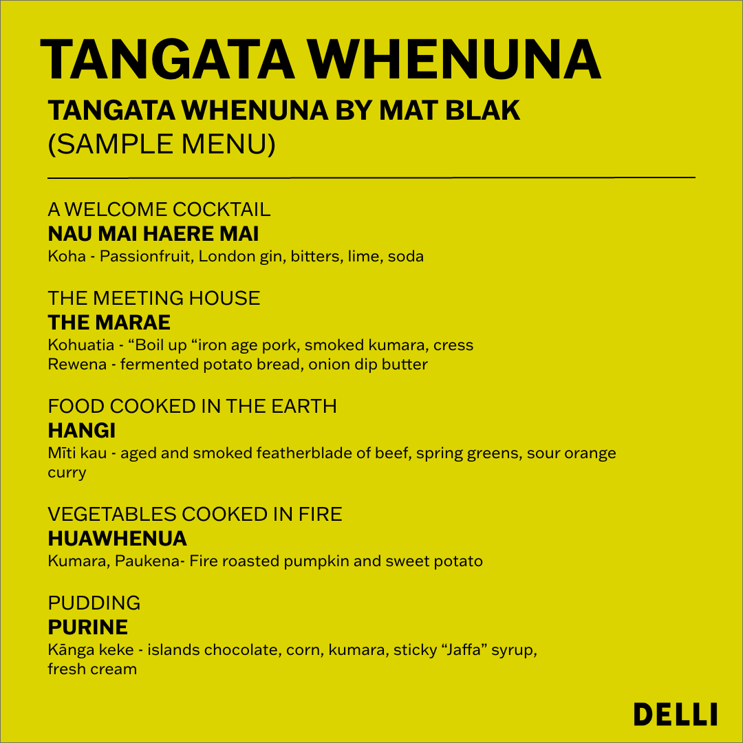 'Kaiwhenua': Traditional Māori Supper Club