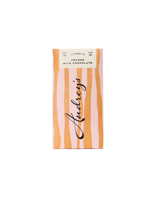 38% Orange Milk Chocolate Bar