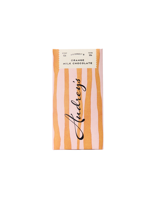 38% Orange Milk Chocolate Bar