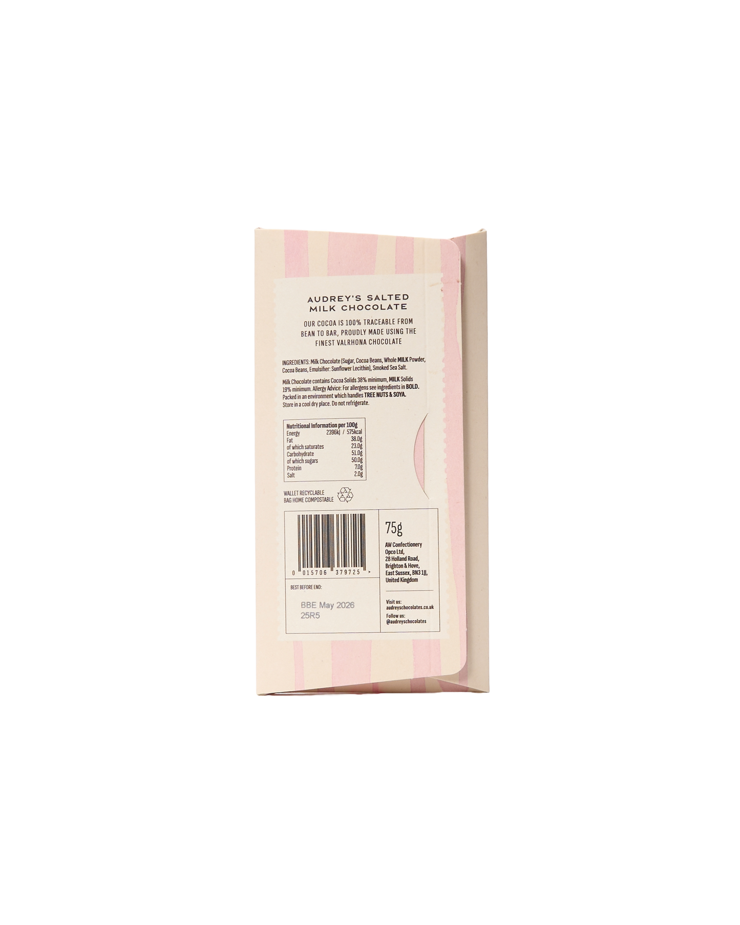 38% Milk Chocolate Sea Salt Bar