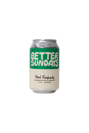 Pomegranate and Hibiscus Hard Kombucha