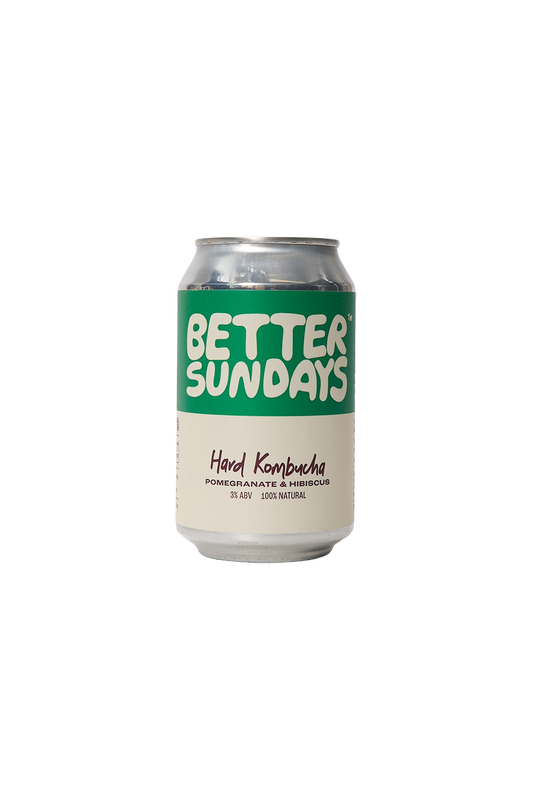 Pomegranate and Hibiscus Hard Kombucha