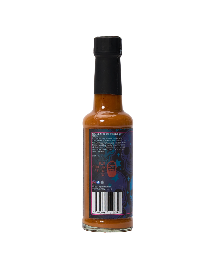 Naga Bomb Hot Sauce: Ghost Edition