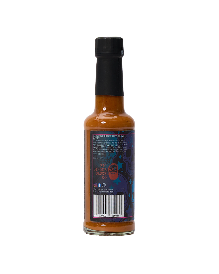 Naga Bomb Hot Sauce: Ghost Edition