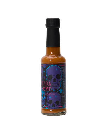 Naga Bomb Hot Sauce: Ghost Edition