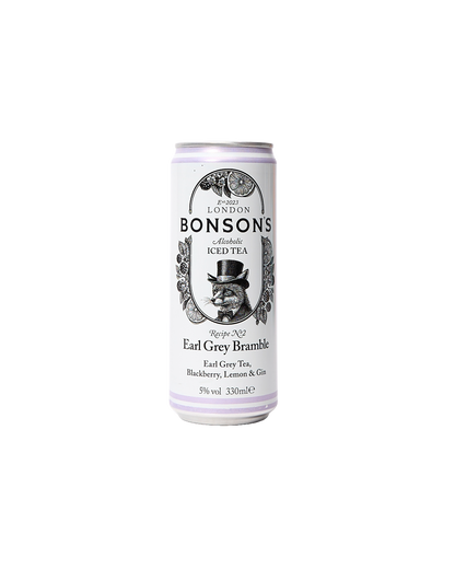 Alcoholic Earl Grey Bramble Iced Tea