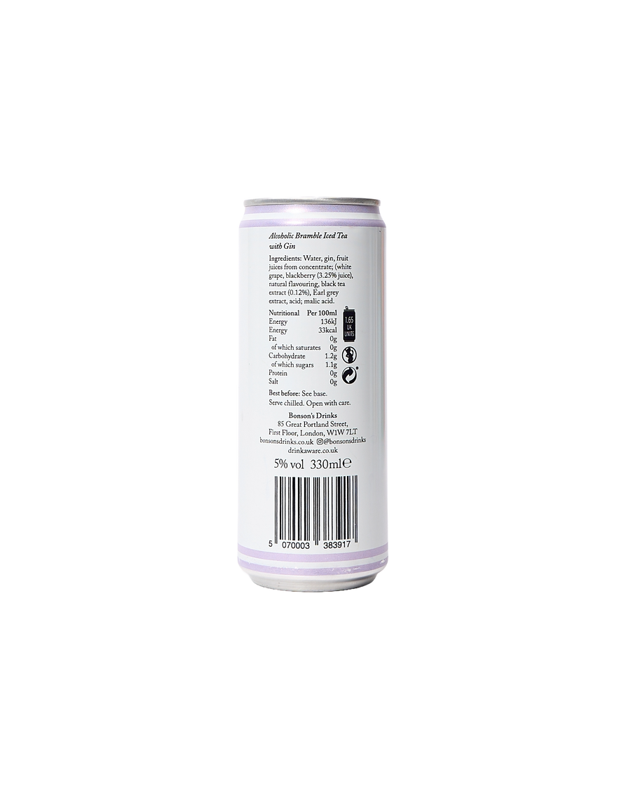 Alcoholic Earl Grey Bramble Iced Tea
