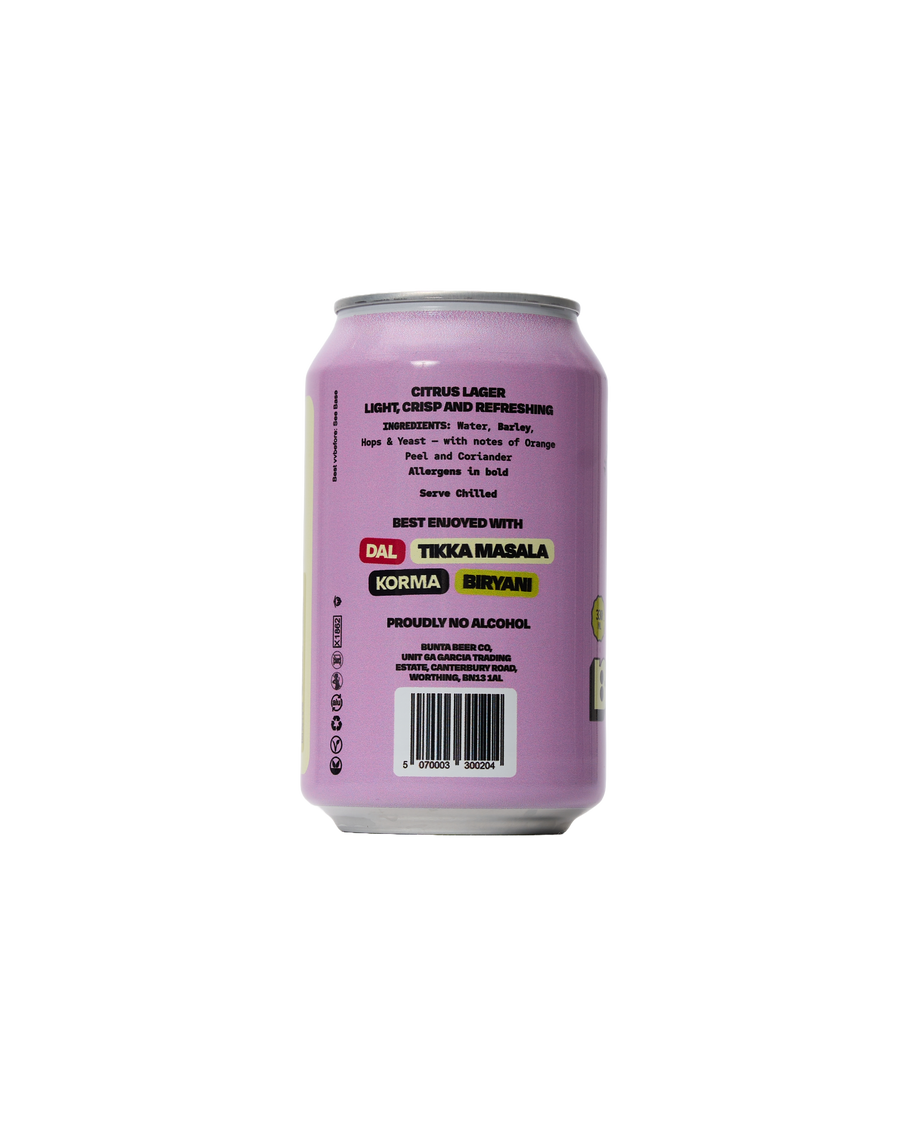 Non-Alcoholic Citrus Lager