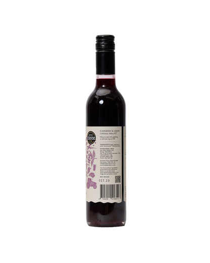 Elderberry & Lemon Cordial