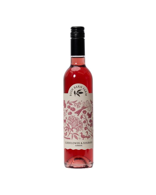 Elderflower & Rhubarb Cordial