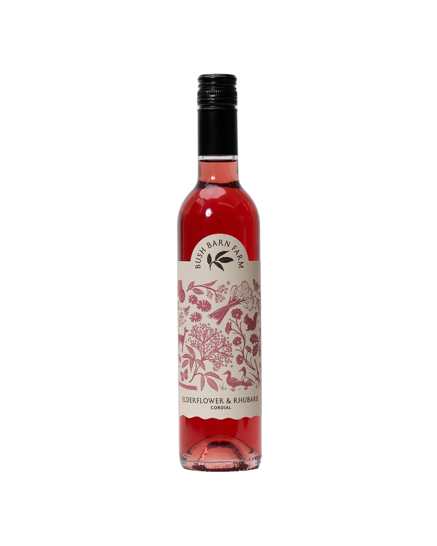 Elderflower & Rhubarb Cordial