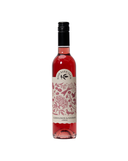 Elderflower & Rhubarb Cordial