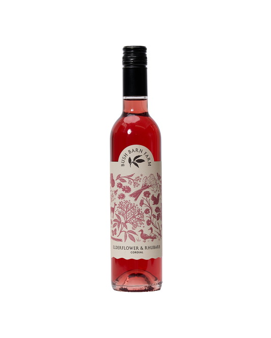 Elderflower & Rhubarb Cordial