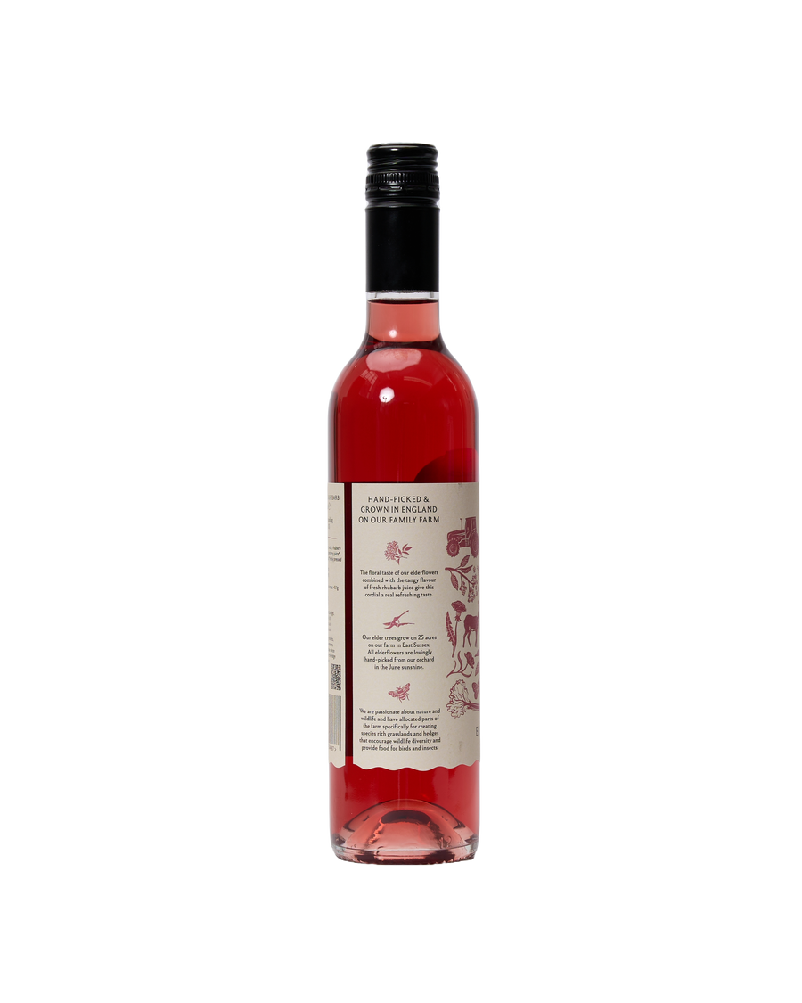 Elderflower & Rhubarb Cordial