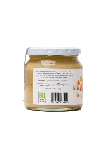 100% Macadamia Butter