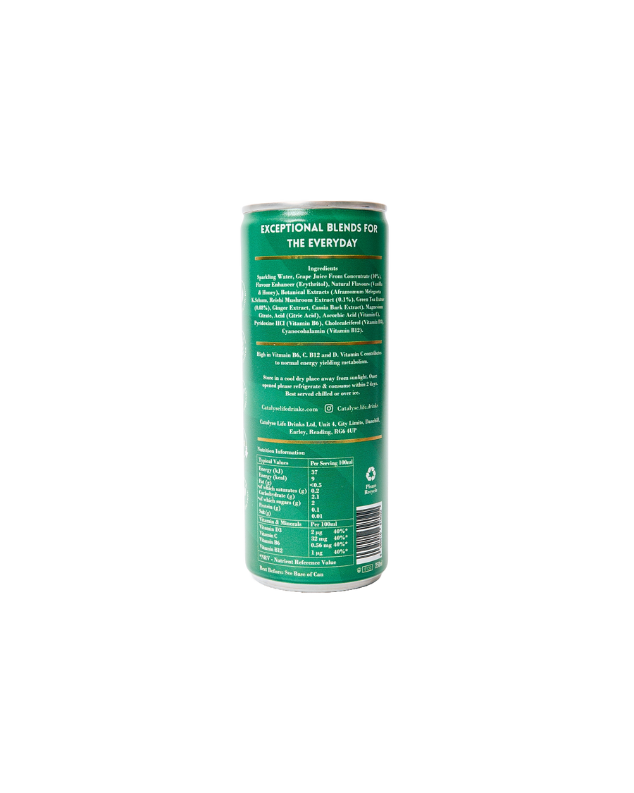 Vanilla & Green Tea: Energy Drink