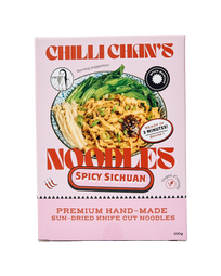 Knife-Cut Spicy Sichuan Instant Noodles