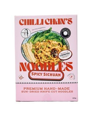 Knife-Cut Spicy Sichuan Instant Noodles