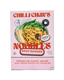 Knife-Cut Spicy Sichuan Instant Noodles