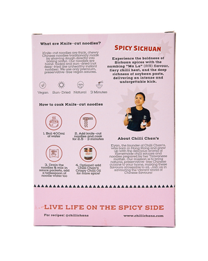 Knife-Cut Spicy Sichuan Instant Noodles