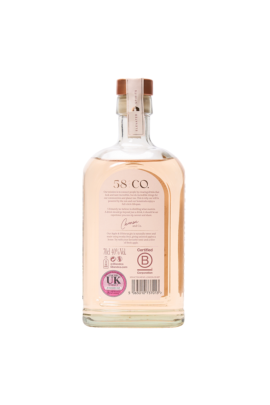 Apple & Hibiscus Pink Gin