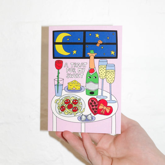'A Treat For My Sweet' card, Designed by Studio Nattu