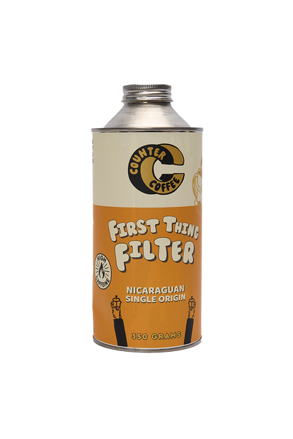First Thing Filter: Nicaraguan Single Origin Coffee Beans