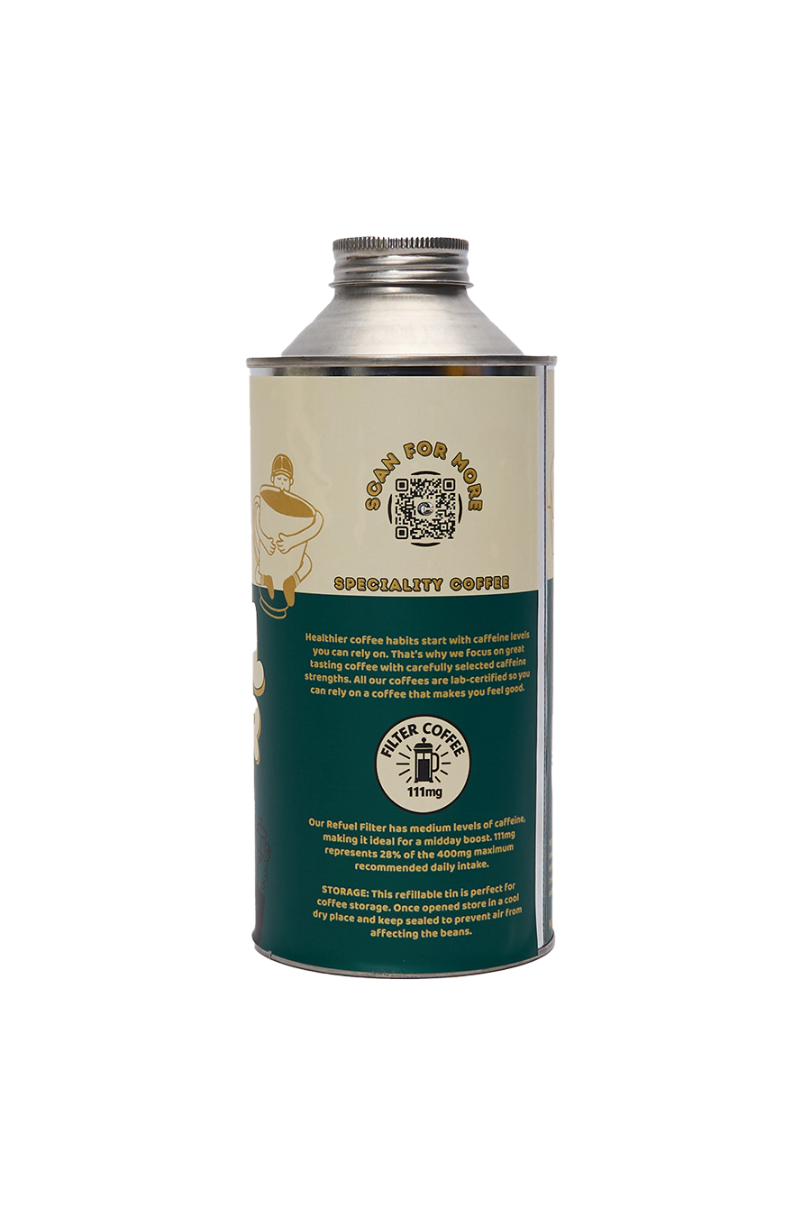 Refuel Filter: Smooth Colombian Single Origin Coffee Beans