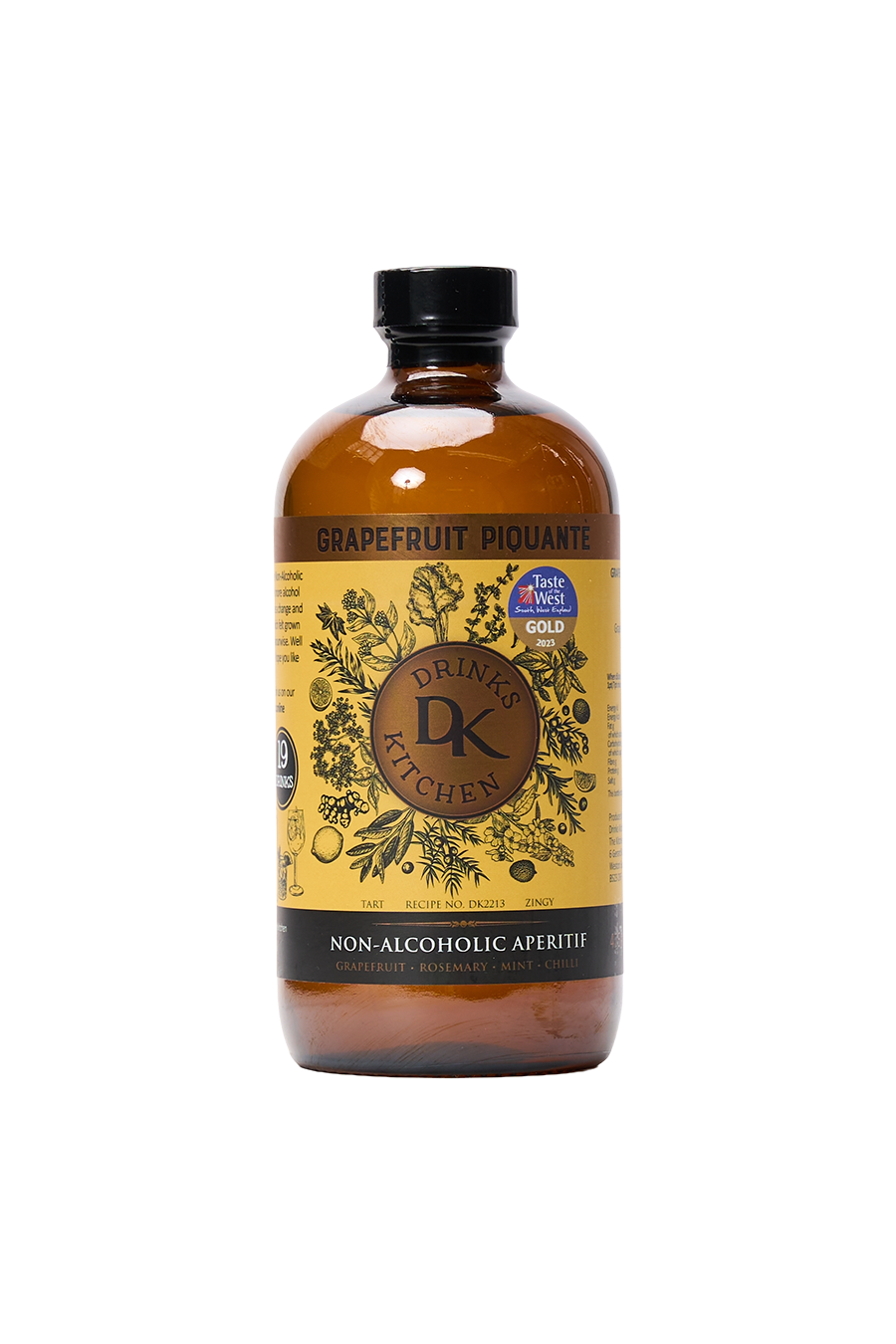 Grapefruit Piquante: Non-Alcoholic Aperitif