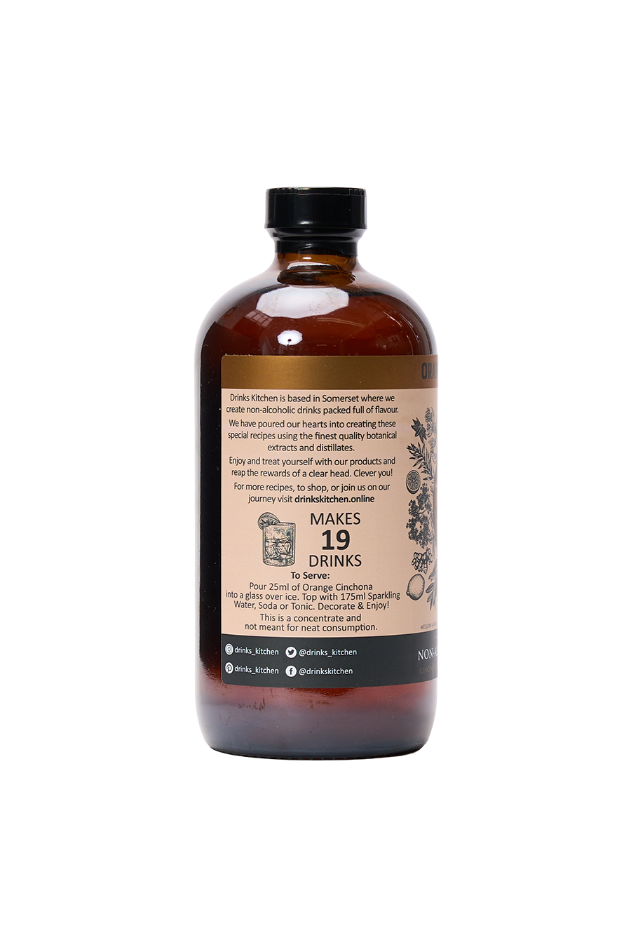 Orange Cinchona: Non-Alcoholic Aperitif