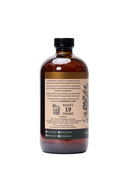 Orange Cinchona: Non-Alcoholic Aperitif