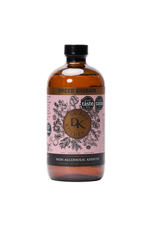 Spiced Rhubarb: Non-Alcoholic Aperitif