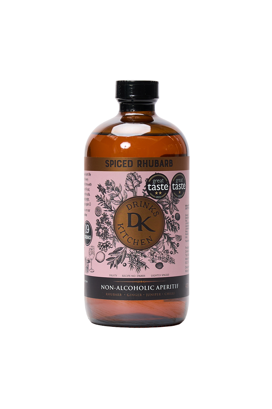 Spiced Rhubarb: Non-Alcoholic Aperitif