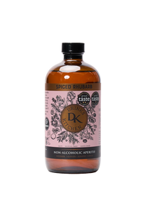 Spiced Rhubarb: Non-Alcoholic Aperitif