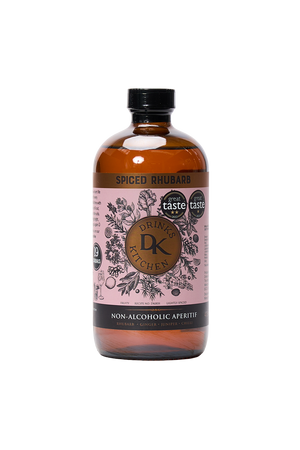 Spiced Rhubarb: Non-Alcoholic Aperitif