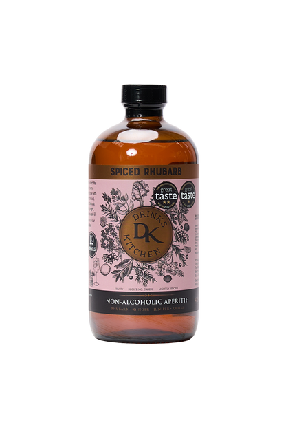 Spiced Rhubarb: Non-Alcoholic Aperitif