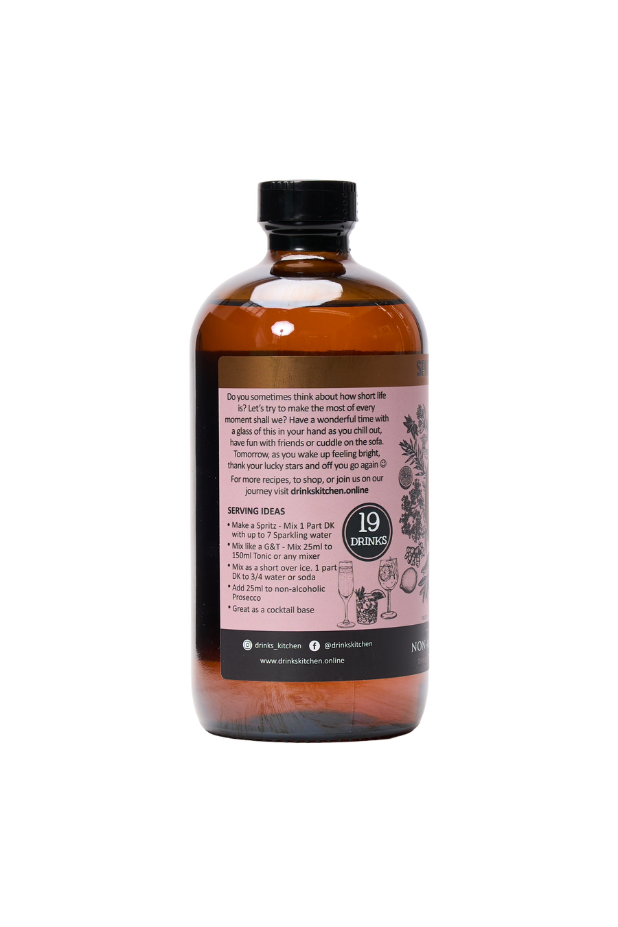 Spiced Rhubarb: Non-Alcoholic Aperitif