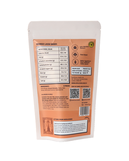 Mango Lassi Barfi