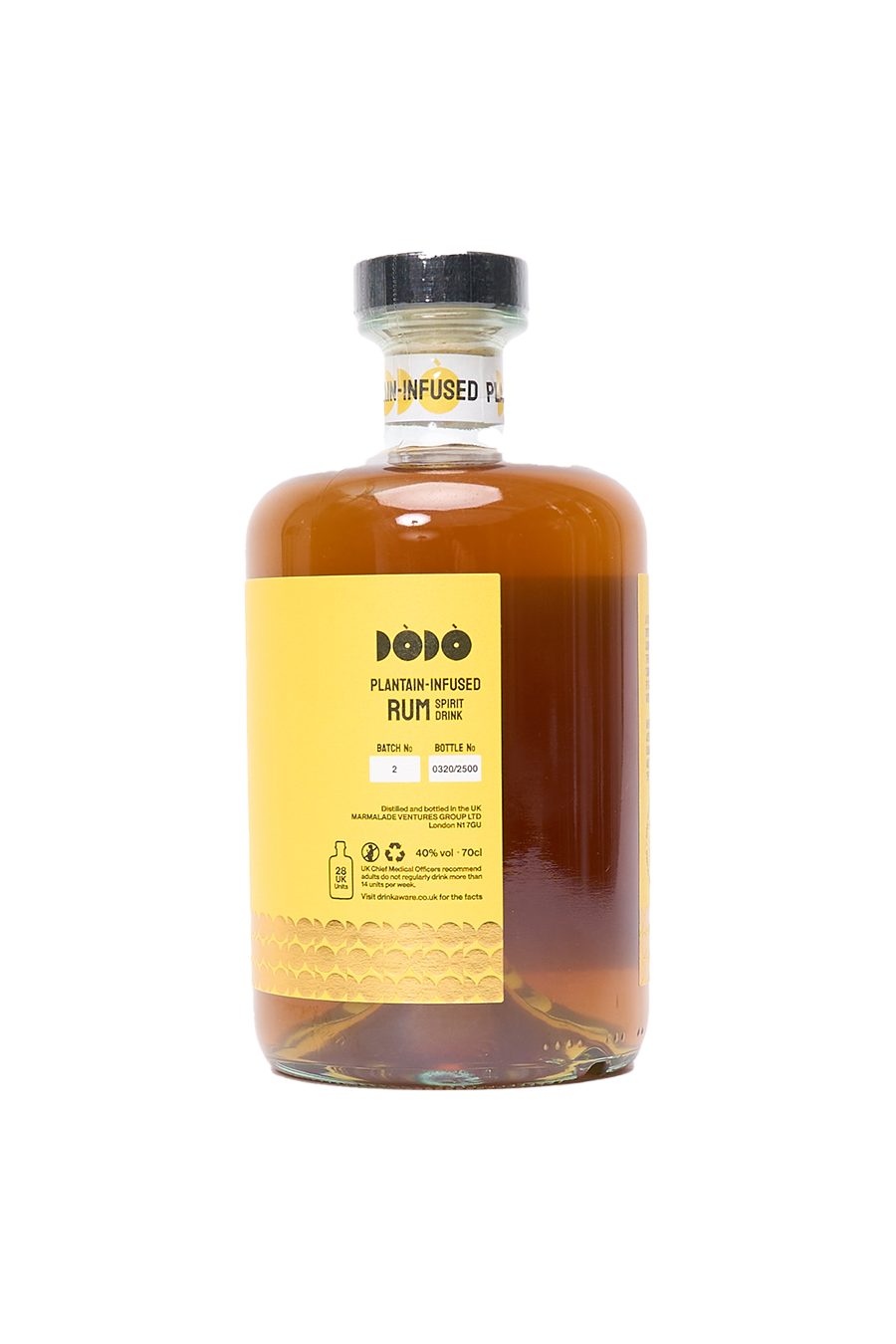 Plantain Infused Rum