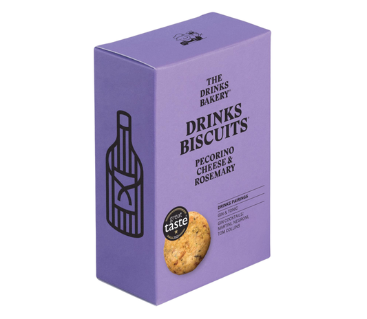 Pecorino Cheese & Rosemary Drinks Biscuits - 110g Sharing Pack