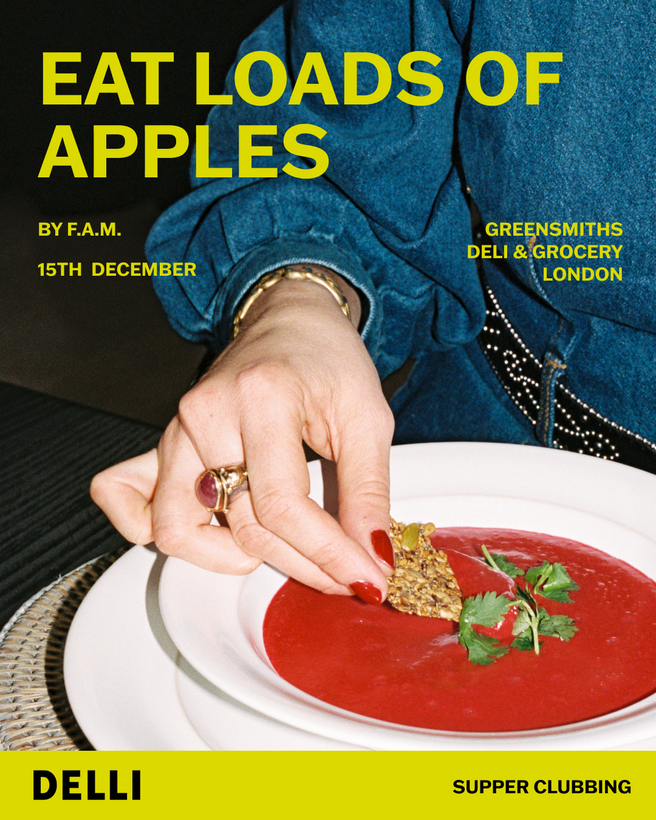 'Eat Loads Of Apples This Christmas': Supper Club (15/12)