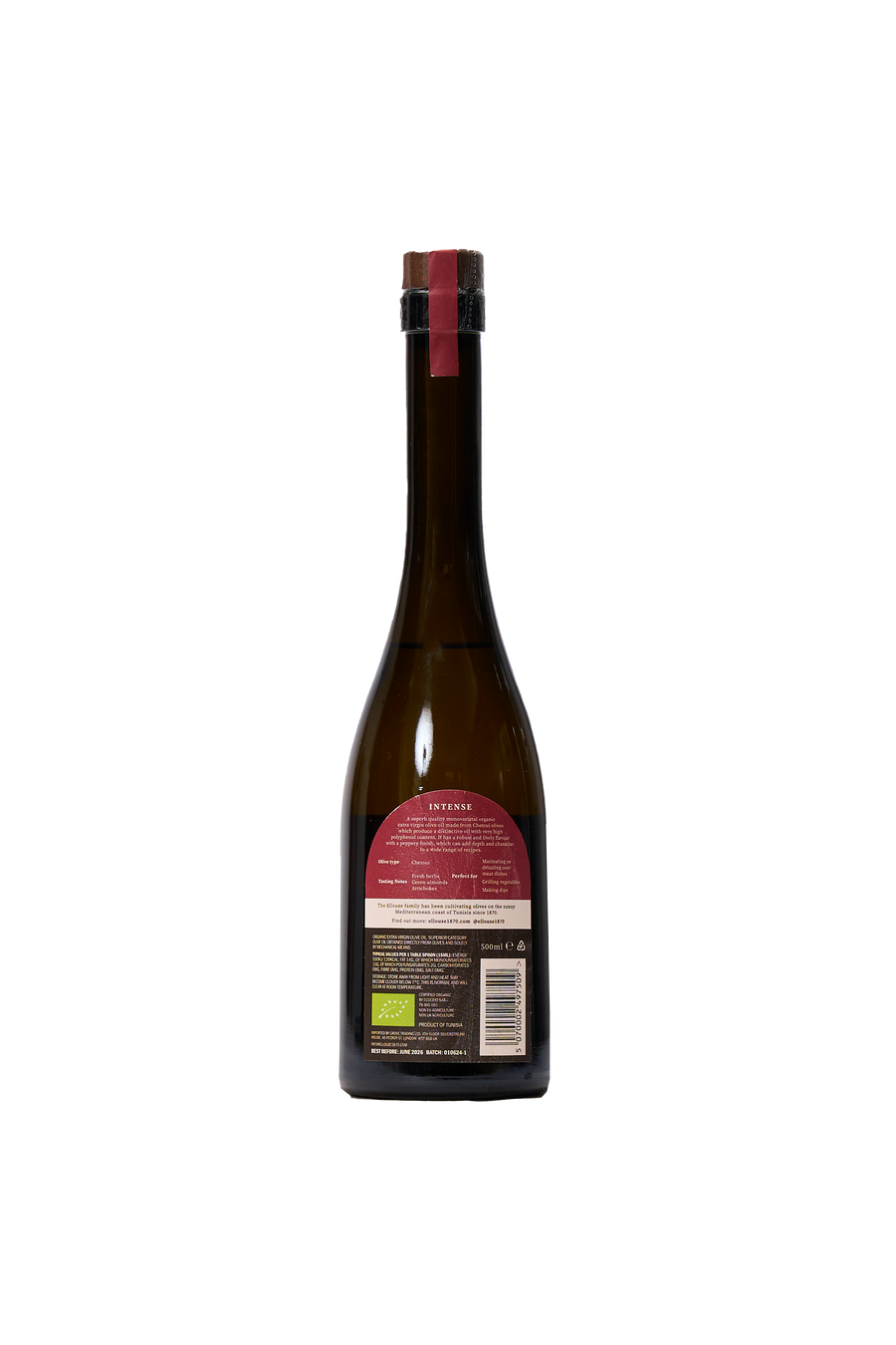 Intense: Organic Extra Virgin Olive Oil