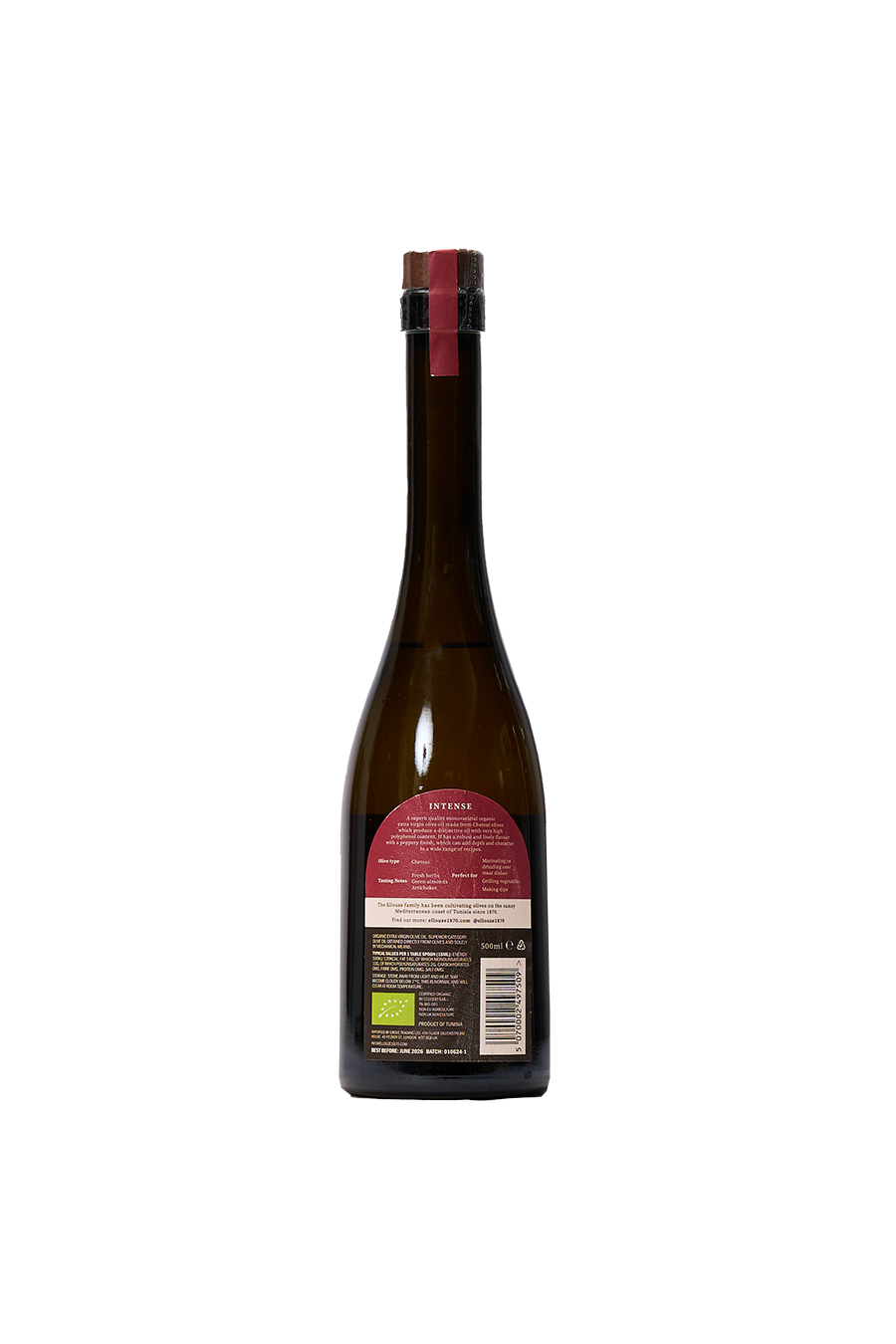 Intense: Organic Extra Virgin Olive Oil