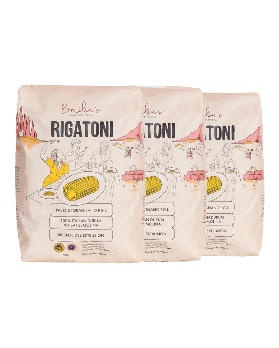 Rigatoni Pasta Trio Pack