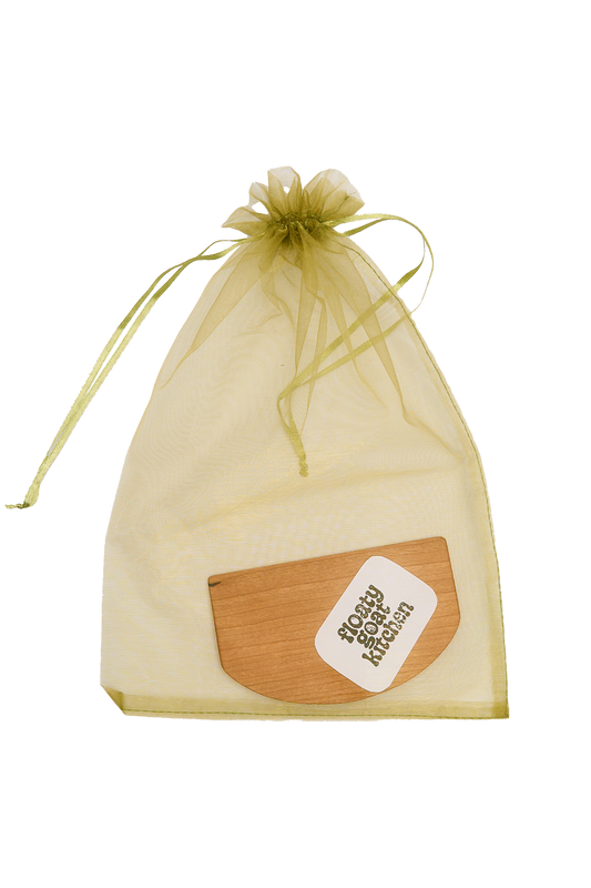 Handmade Wooden Bench Scraper / Dough Chopper