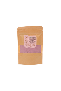 Organic Hibiscus Flower Salt with Lemon