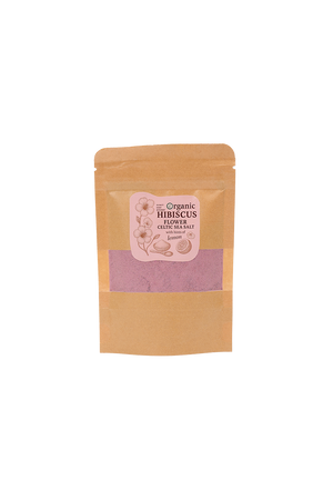 Organic Hibiscus Flower Salt with Lemon